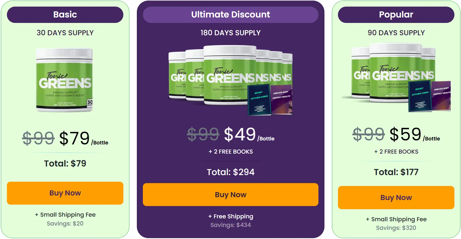Tonic Greens buy
